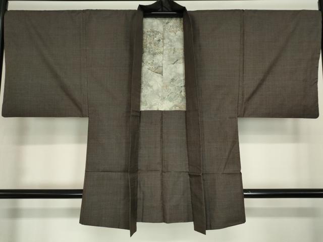 平和屋着物●男性 男柄の最高峰 西郷柄 西郷絣 本場大島紬 アンサンブル 絣文 正絹 逸品 DABA4015az