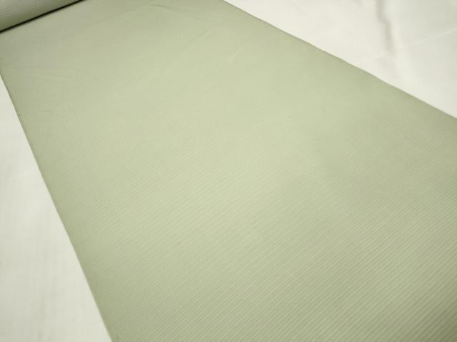 平和屋着物＊夏物 色無地 反物 着尺 駒絽 本草木染 五泉 抹茶色 逸品 未使用 DABA7341zzz
