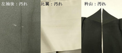 平和屋着物■豪華黒留袖　駒刺繍　浜松文　暈し染め　正絹　逸品　DABA5457cd