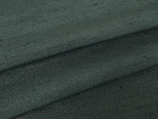 平和屋着物●男性 紬 アンサンブル 紺色 正絹 逸品 DABA4106az