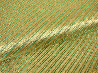平和屋着物▼全通柄袋帯　斜線文　金糸　鈴乃屋扱い　正絹　逸品　DABA4158az