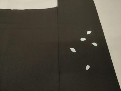 平和屋着物●訪問着　雪輪重ね兎花文　金彩　正絹　逸品　AABE9223ck