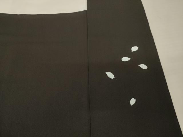 平和屋着物●訪問着　雪輪重ね兎花文　金彩　正絹　逸品　AABE9223ck