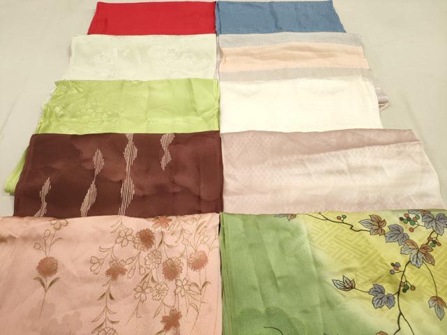 平和屋着物★和装小物　帯揚げ10枚セット　丹後ちりめん　正絹　逸品　DABA8129xg