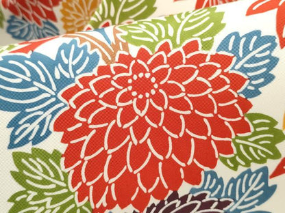 平和屋着物●塩瀬　全通柄　九寸名古屋帯　型染め　飛鶴松竹梅菊文　正絹　逸品　CABB9301hy