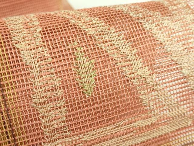 平和屋着物＊極上 夏物 1854年創業 帯屋捨松 八寸名古屋帯 抽象文様 色 逸品 DZAB3609kh6
