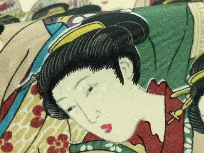 平和屋着物●岡重謹製　OKAJIMA　長襦袢　無双仕立て　百美人　逸品　DZAB3694kh6