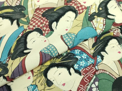 平和屋着物●岡重謹製　OKAJIMA　長襦袢　無双仕立て　百美人　逸品　DZAB3694kh6