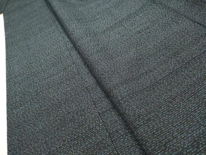 平和屋着物■上質な紬　霞文　正絹　逸品　AABE6241sx