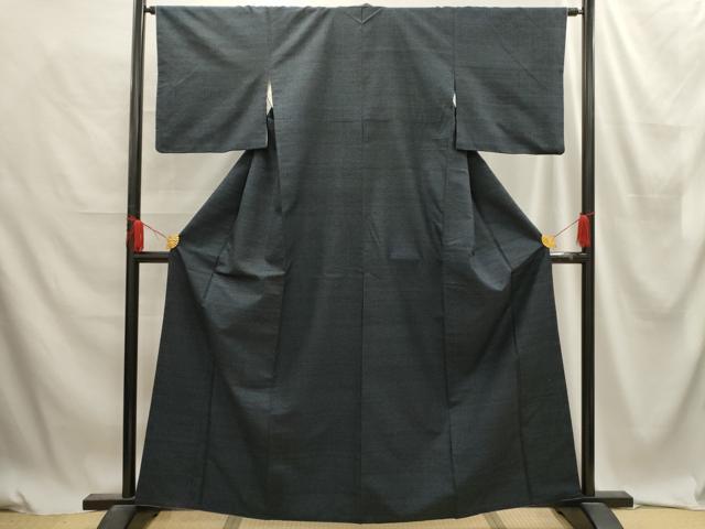 平和屋着物■上質な紬　霞文　正絹　逸品　AABE6241sx