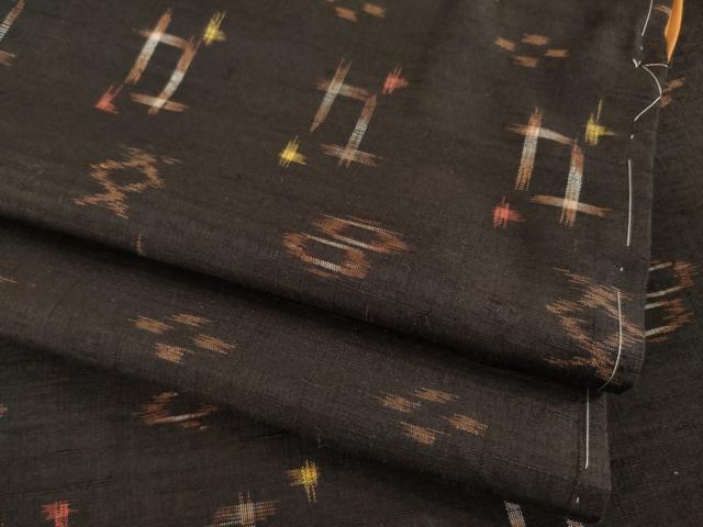 平和屋着物○国指定重要無形文化財 本場久米島紬 手織 琉球