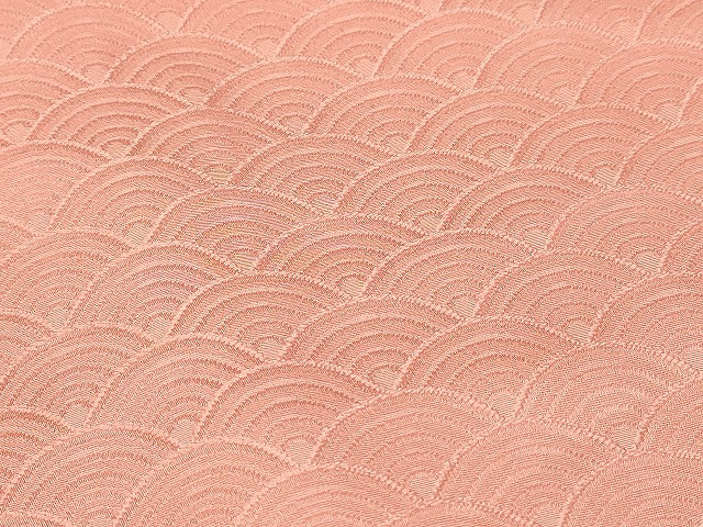 平和屋本店□色無地 まとめて 3点 風景 花柄 青海波 地紋