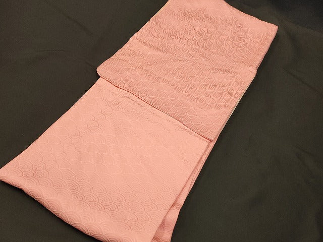 平和屋本店□色無地 まとめて 3点 風景 花柄 青海波 地紋