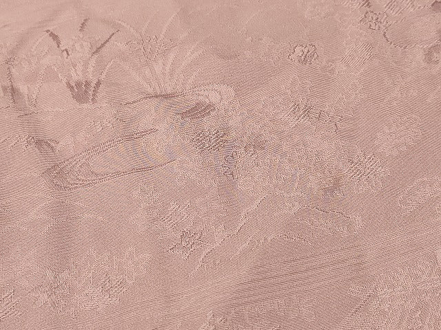 平和屋本店□色無地 まとめて 3点 花柄 青海波 地紋 など