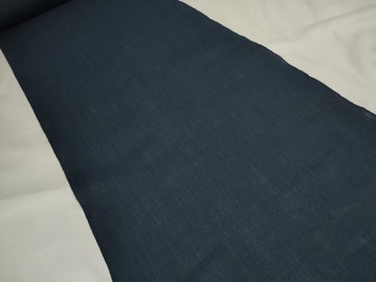 平和屋着物＊夏物 男性 本麻ちぢみ 反物 着尺 留紺色 キングサイズ 逸品 未使用 DABA7509zzz