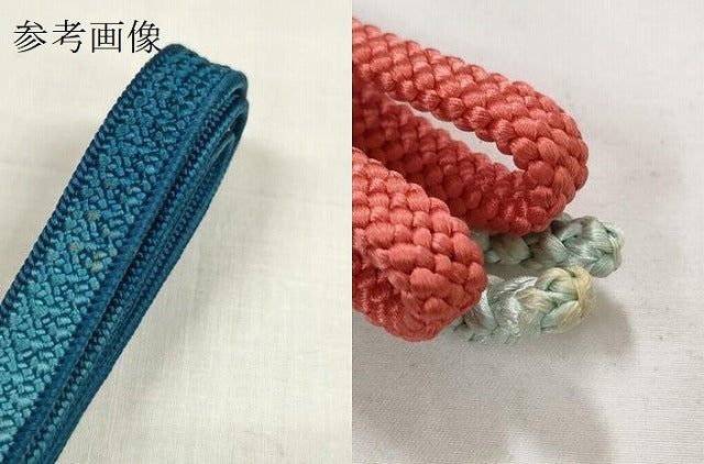 平和屋着物●和装小物 帯締め10本セット 組紐 笹浪組 金糸 近鉄百貨店扱い 逸品 未使用 DABA7523zzz