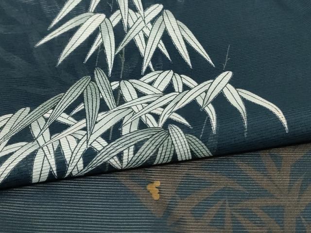 平和屋着物＊夏物 訪問着 絽 笹文 洗える着物 AABE9033jd