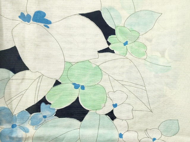 平和屋本店□夏物 小紋 絽 紗 洗える着物 まとめて20点 鶴 鴛鴦