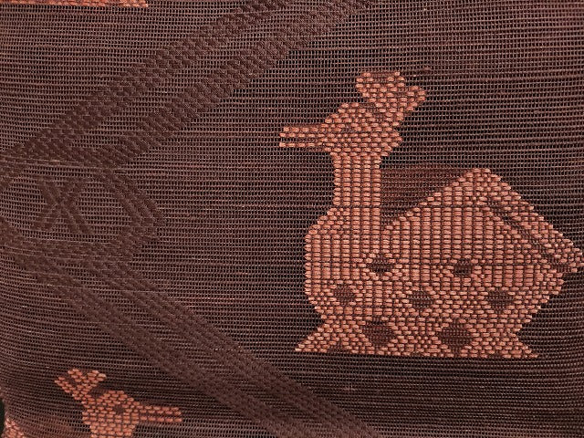 平和屋本店□夏物 名古屋帯 絽 紗 まとめて 50点 有栖川文様 薔薇