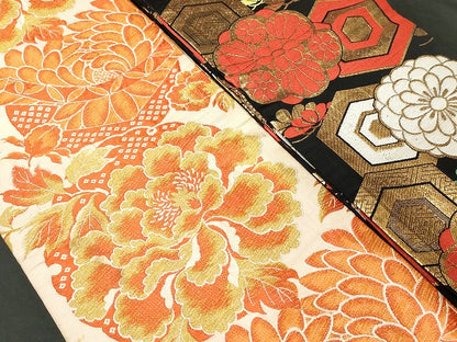 平和屋本店■子供帯 まとめて 35点 鳳凰 蝶 花柄 楽器 毬 アンティーク 金糸 など 着用可能多数 未使用品あり se3878