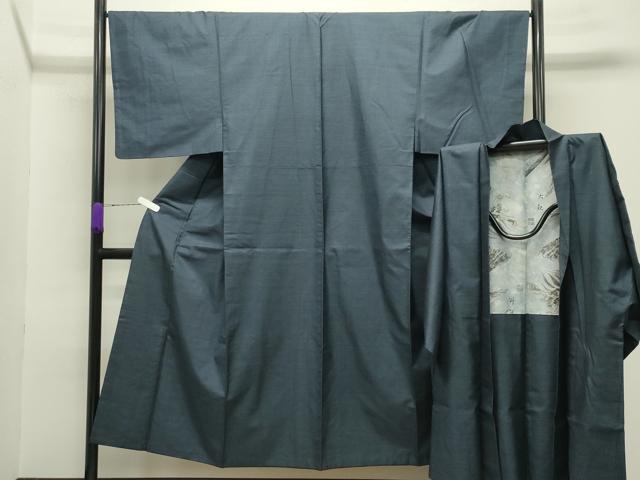 平和屋着物●男性 本場大島紬 アンサンブル 100亀甲 総詰め 正絹 逸品 CABB0241gh