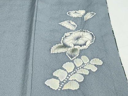 平和屋着物●訪問着 作家物 絞り 辻が花 暈し染め 正絹 逸品 DABB0417ud