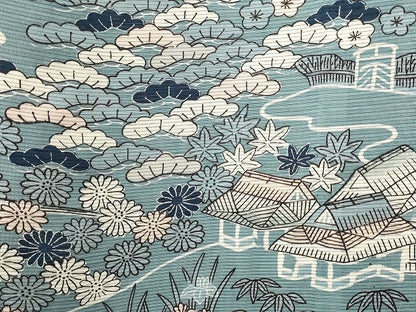 平和屋本店■夏物 小紋 絽 紗 まとめて20点 風景 松竹梅 花柄 手描き 銀糸 着用可能多数 全て正絹 se3884