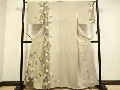 平和屋着物●訪問着 駒刺繍 瓢箪 暈し染め 金彩 正絹 逸品 DABA8899du