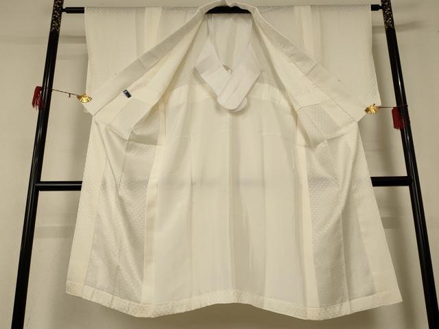 平和屋着物＊夏物　長襦袢　紗　鱗文様　正絹　逸品　AABF2782jd