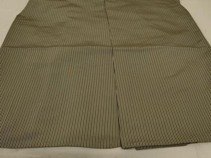 平和屋着物＊夏物 男性 馬乗り袴 縞 正絹 逸品 AABF2792jd