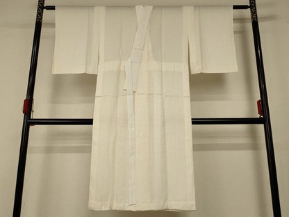 平和屋着物＊夏物　長襦袢　紗　鱗文様　正絹　逸品　AABF2782jd