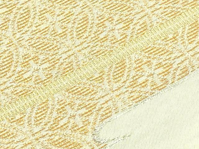 平和屋着物●極上　龍村美術織物　たつむら　九寸開き名古屋帯　雲取七宝錦　金銀糸　逸品　DZAB3937kh6