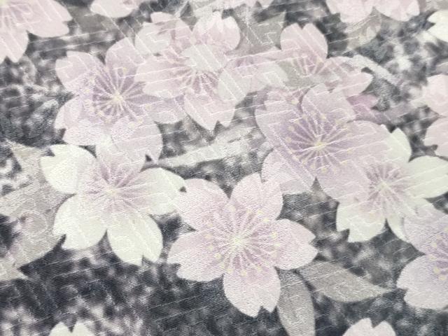 平和屋本店●極上　訪問着　舞桜　暈し染め　ロング丈　逸品　未使用　DZAB4738kh6