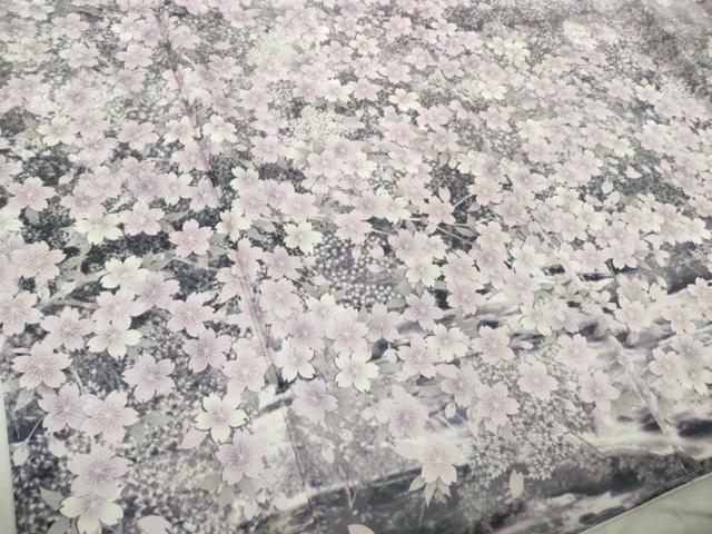 平和屋本店●極上　訪問着　舞桜　暈し染め　ロング丈　逸品　未使用　DZAB4738kh6