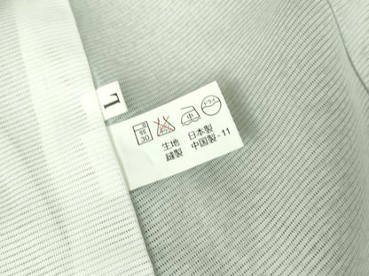 平和屋着物＊夏物 小紋 絽 流水に蜻蛉 洗える着物 DABA4472az