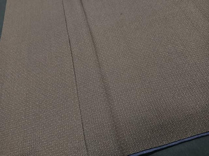 平和屋着物■男性　紬　格子　正絹　逸品　CABB9061xe