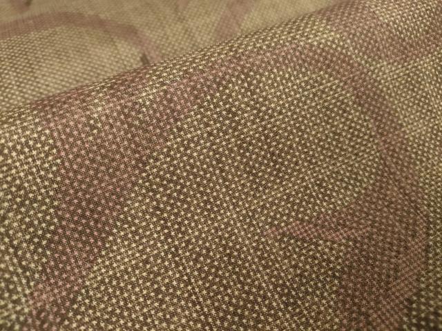 平和屋着物●本場大島紬 7マルキ 唐草文 正絹 逸品 DABA4559az