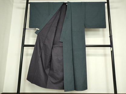 平和屋着物●男性 本場大島紬 100亀甲 総詰め 正絹 逸品 DABA4592az