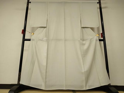 平和屋着物＊夏物 色無地 絽 白磁色 正絹 逸品 AABF5053jd