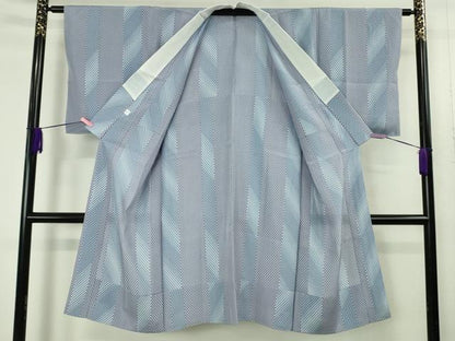 平和屋本店●最高級　初代 久保田一竹　幻の辻が花 訪問着・長襦袢セット　笹地紋　暈し染め　金通し地　ますいわ屋扱い 逸品　DZAB2402kh6