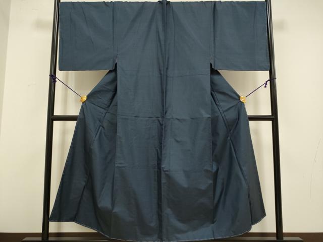 平和屋着物●男性 本場染大島紬 キングサイズ 亀甲柄 正絹 逸品 未使用 DABA8968du