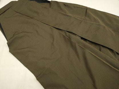 平和屋着物●男性 馬乗り袴 間道 正絹 逸品 DABA8970du