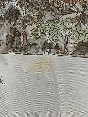 平和屋着物＃男性 本場大島紬 100亀甲 総詰め 正絹 逸品 CABC2991ua