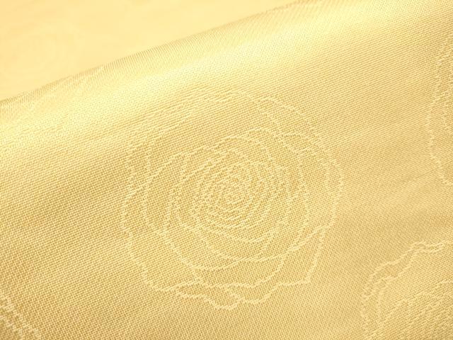 平和屋着物●西陣 織姫ささき謹製 染色作家 草野一騎 六通柄袋帯 更紗花文 金銀糸 証紙付き 正絹 逸品 CABC5463hy