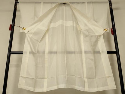 平和屋着物＊夏物 長襦袢 絽 鳥の子色 さが美扱い 正絹 逸品 AABF5102jd