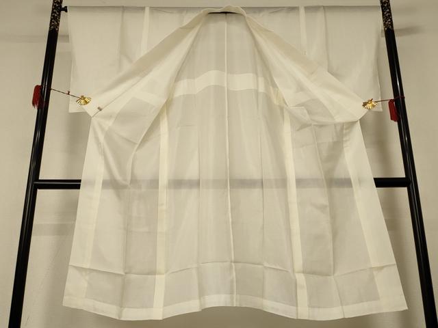 平和屋着物＊夏物 長襦袢 絽 鳥の子色 さが美扱い 正絹 逸品 AABF5102jd