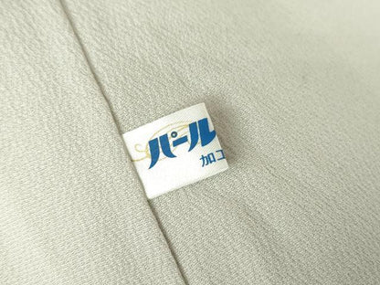 平和屋着物●京友禅の第一人者 松井青々 訪問着 扇面花文 金彩 正絹 逸品 DABA4627az