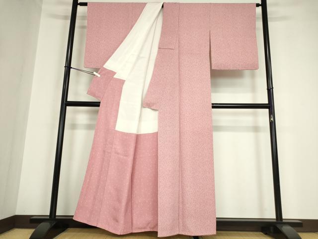平和屋着物●重要無形文化財 人間国宝 中村勇二郎 江戸小紋 なんてん小紋 証紙付き 正絹 逸品 DABA4667az