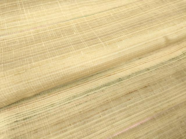 平和屋着物●上質な紬 斎藤織物工房謹製 絹天蚕糸 絣文 原富男 竹田省二 斎藤俊弘 証紙付き 正絹 逸品 未使用 DABA4719az