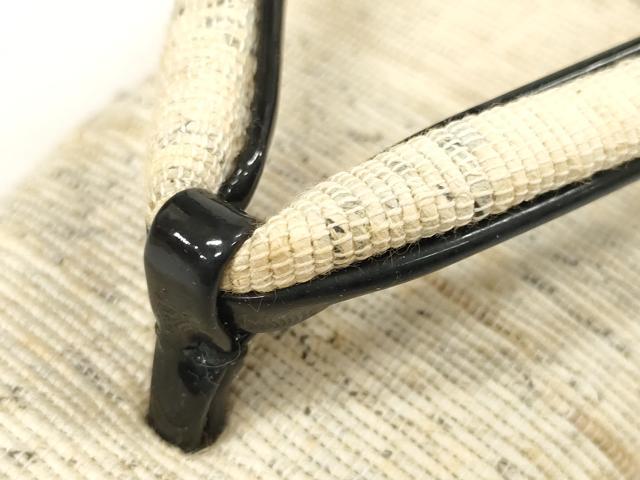 平和屋着物●和装小物　和装草履　紙布草履　出羽の織座　紙はた織　山村精作　保証書・箱付き　24.5cm　逸品　未使用　DABA7924zzz